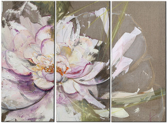 Toile Geneviève Naudin 2009