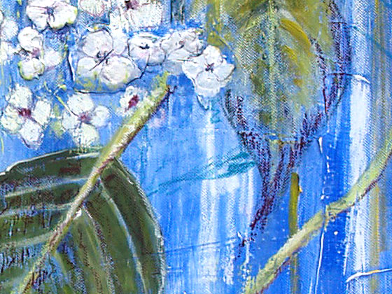 Impression d'hortensia