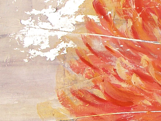 Impression de dahlia